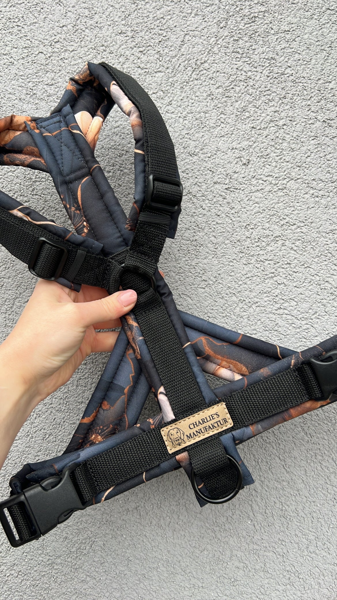 Y-Geschirr Marble Night