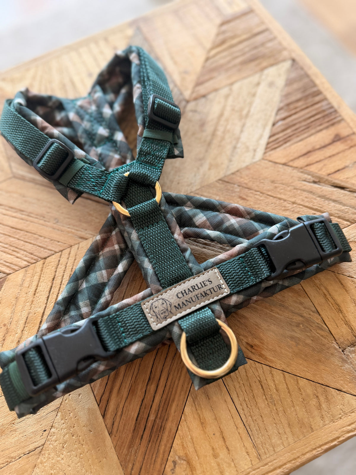 Shop the Look | Geschirr Karo Dunkelgrün & Dunkelgrün