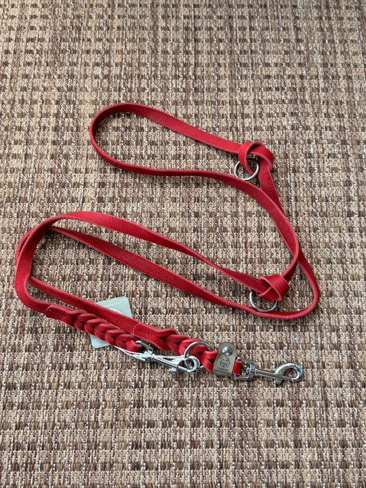 Ready to Ship | Fettlederleine Rot