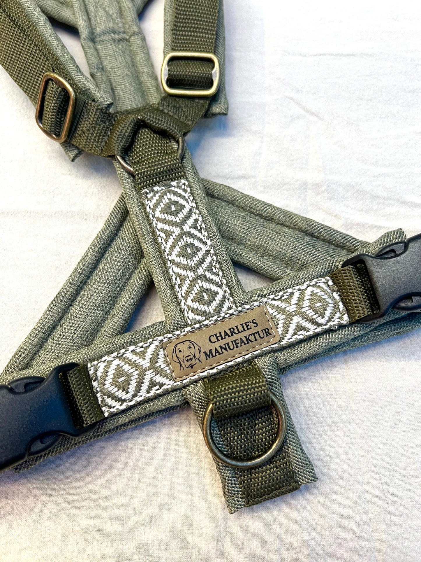 Y-Geschirr BOHO Oliv