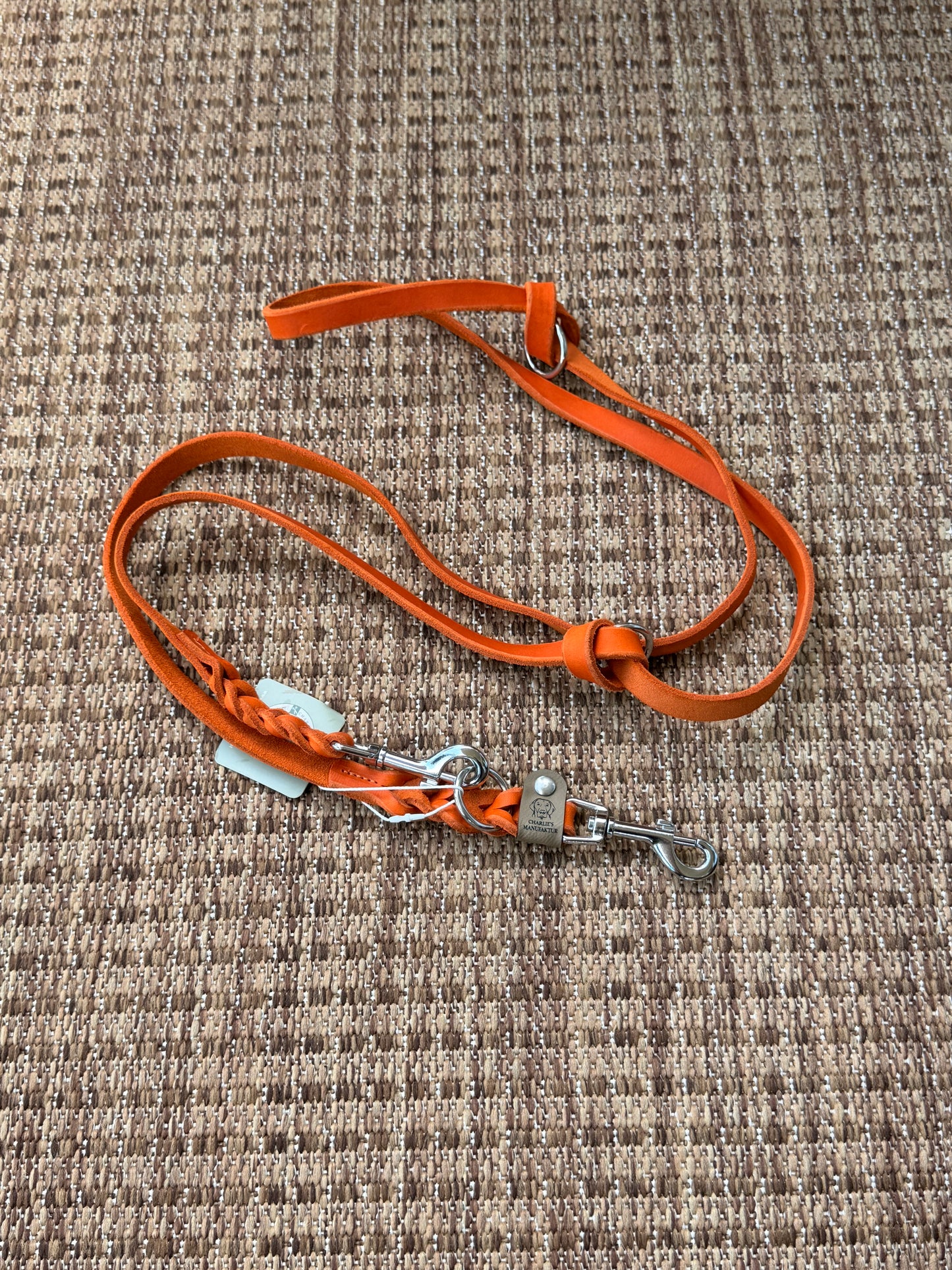 Ready to Ship | Fettlederleine Orange