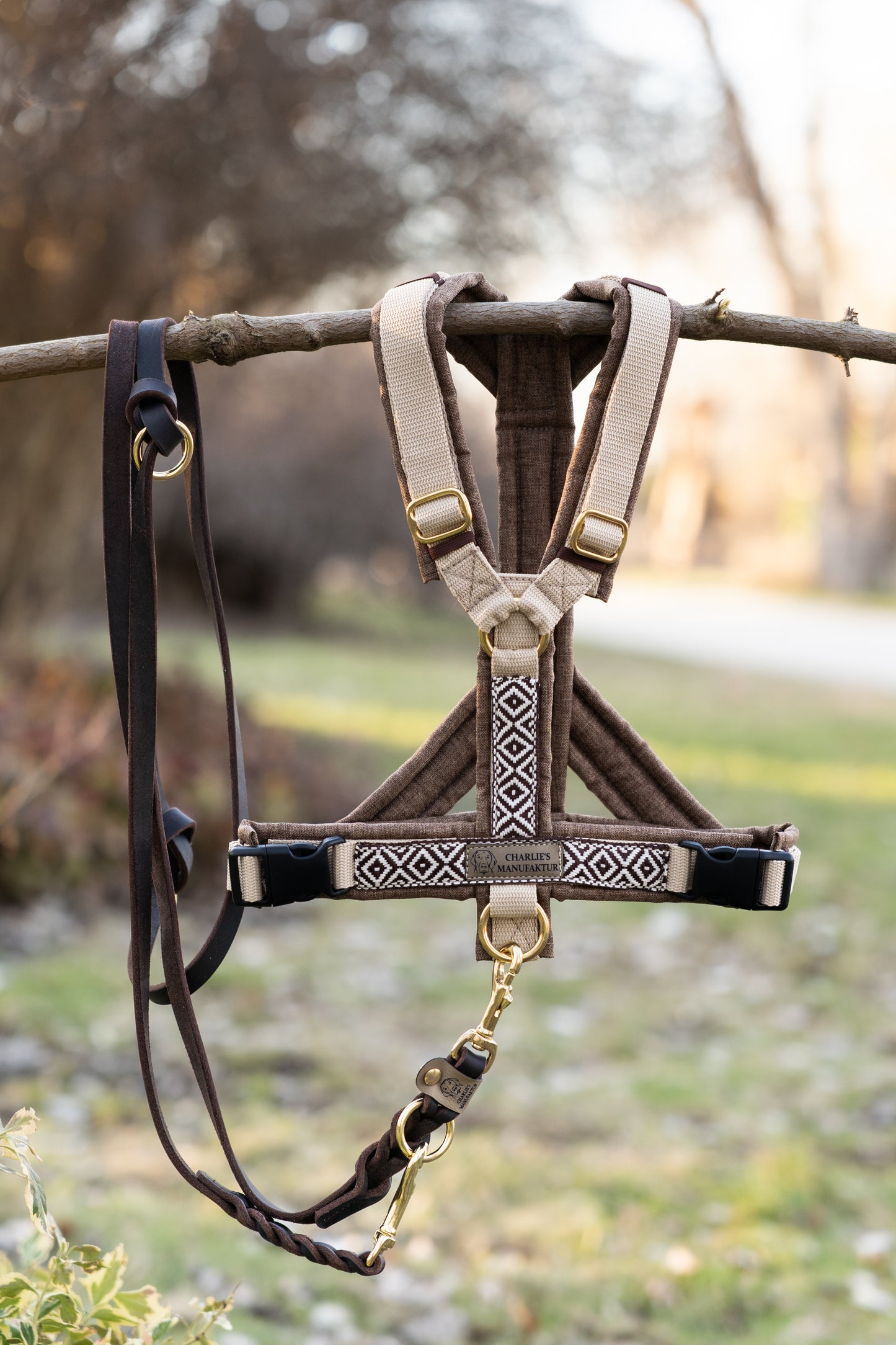 Y-Geschirr BOHO Brown