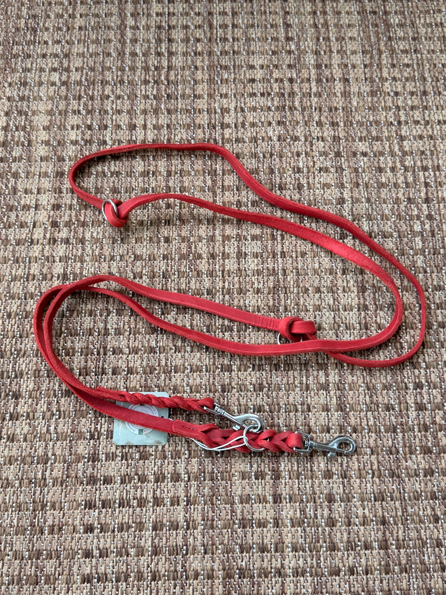 Ready to Ship | Fettlederleine Rot
