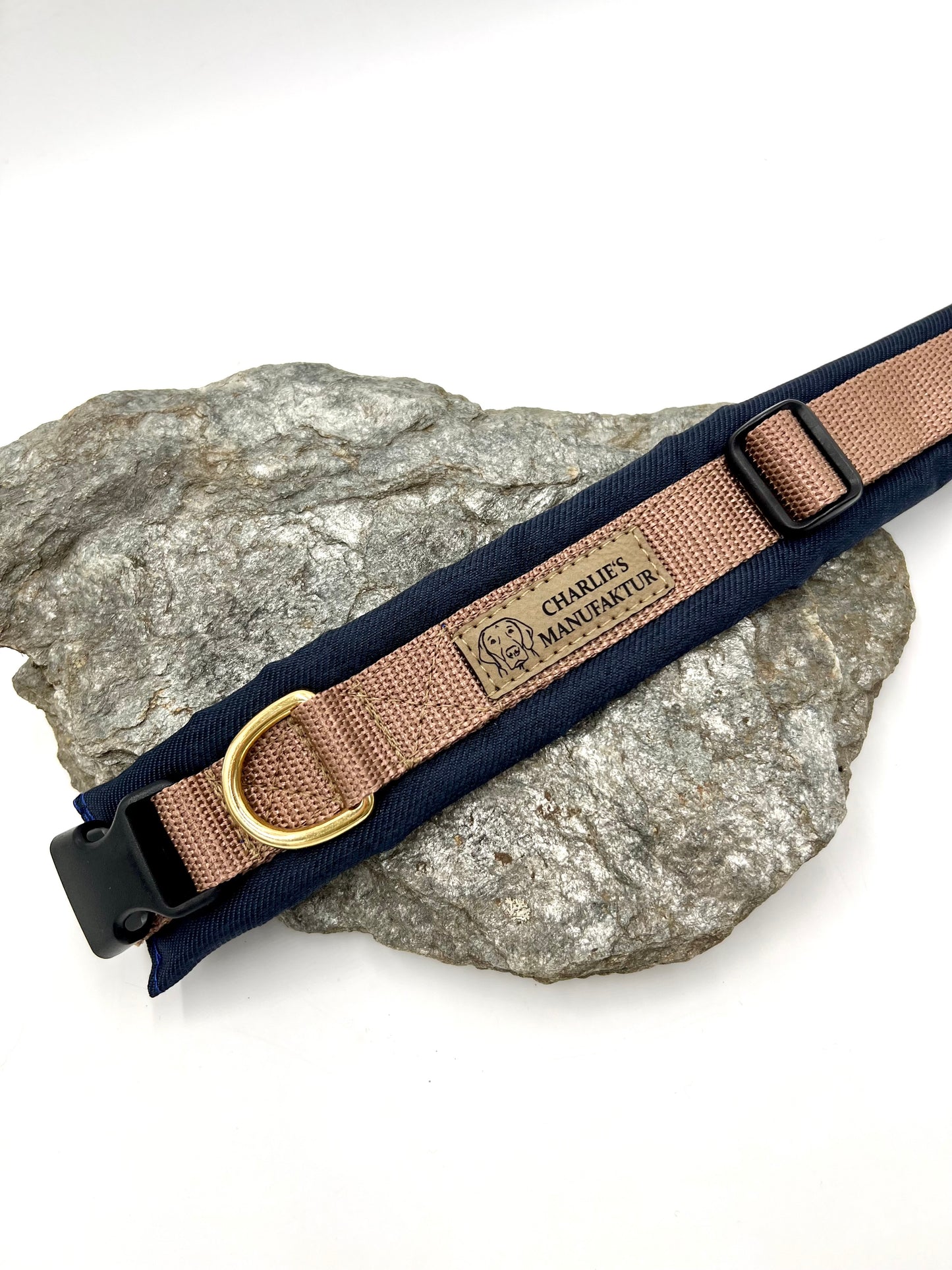 Gurtbandhalsband Konfigurator (einfarbige Polsterungen)