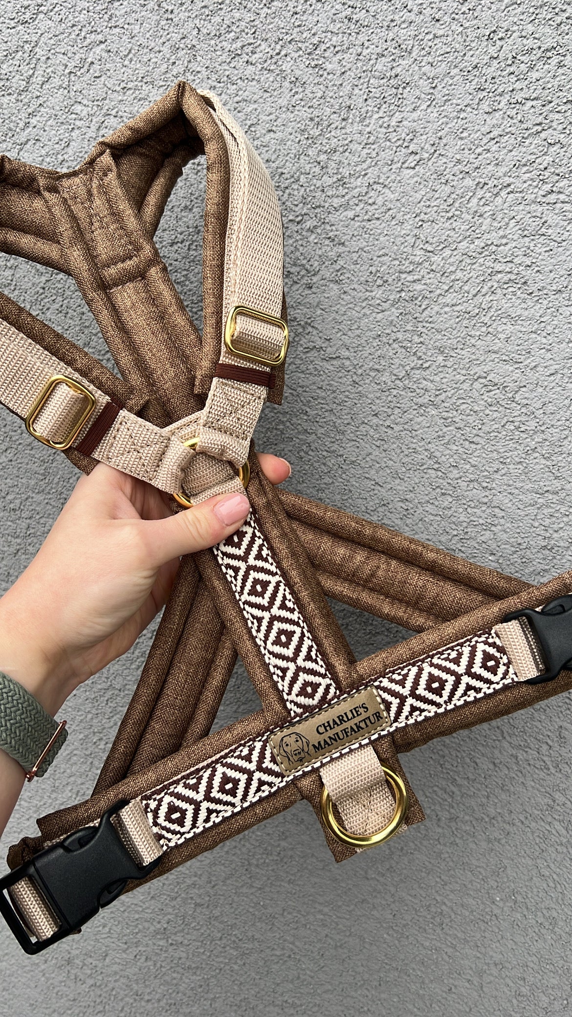 BOHO Geschirr Brown