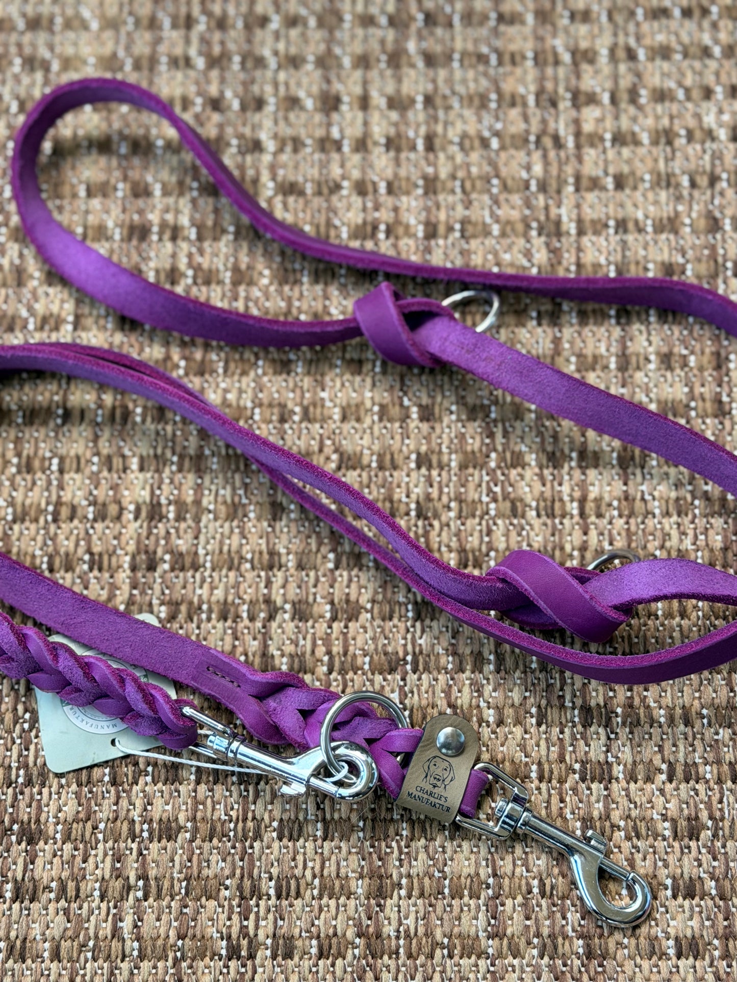 Ready to Ship | Fettlederleine Violett
