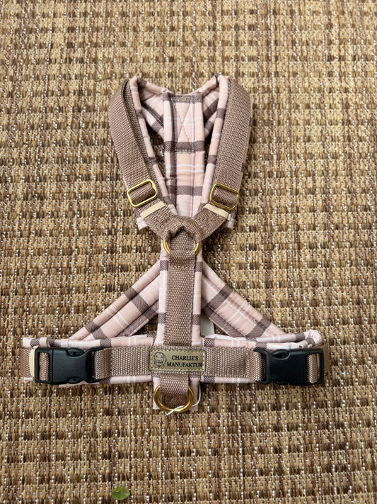 Y-Geschirr Karo Beige