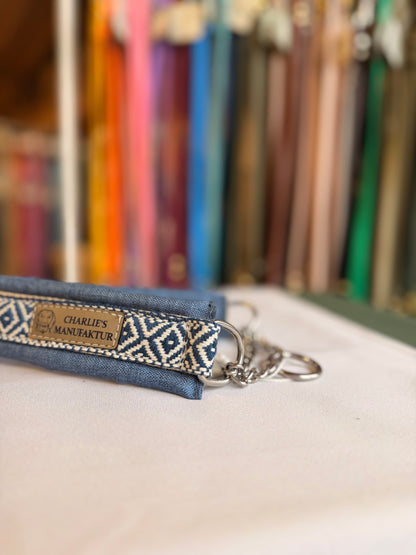 BOHO Halsband Blau