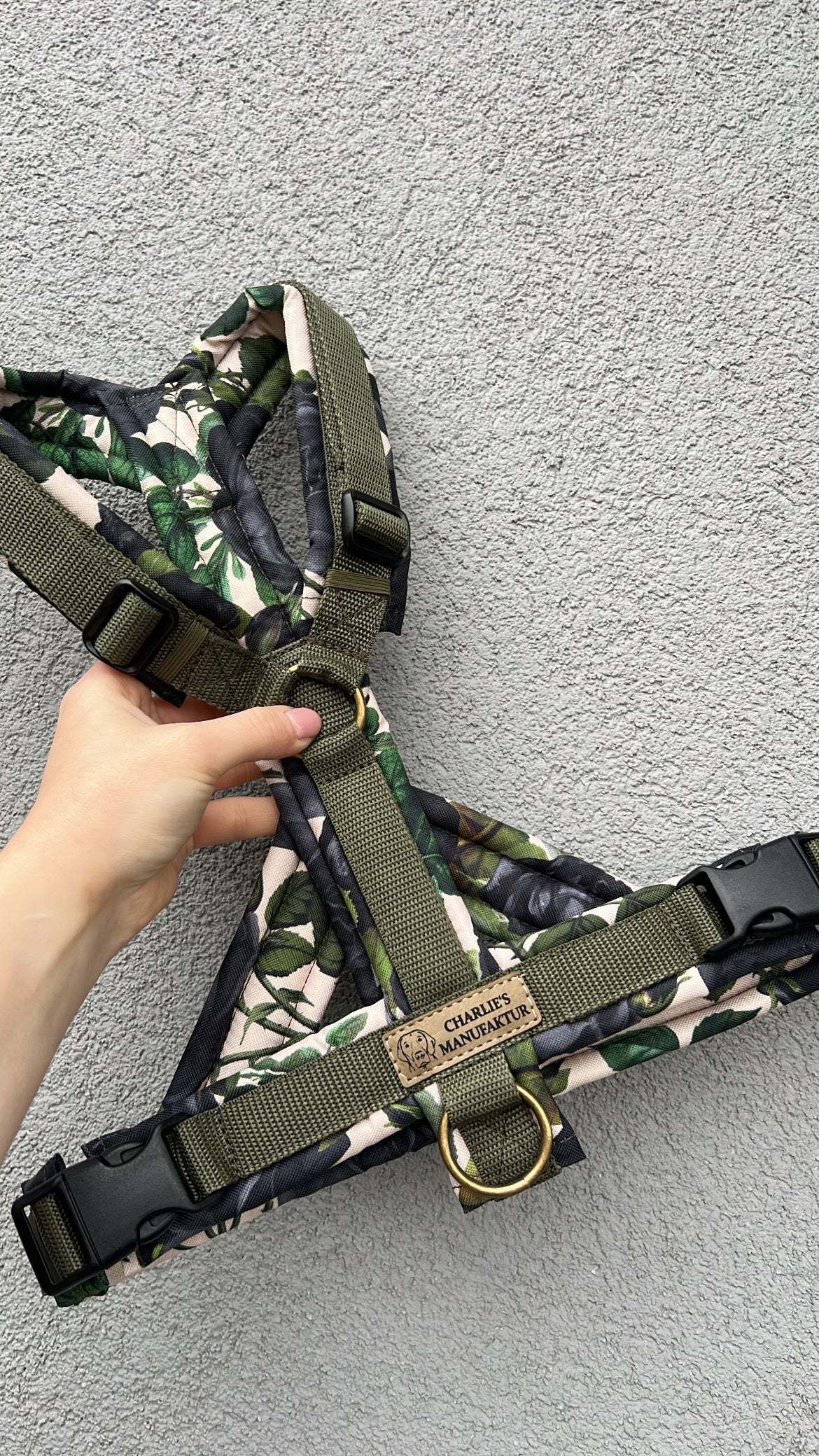 Y-Geschirr Black Roses