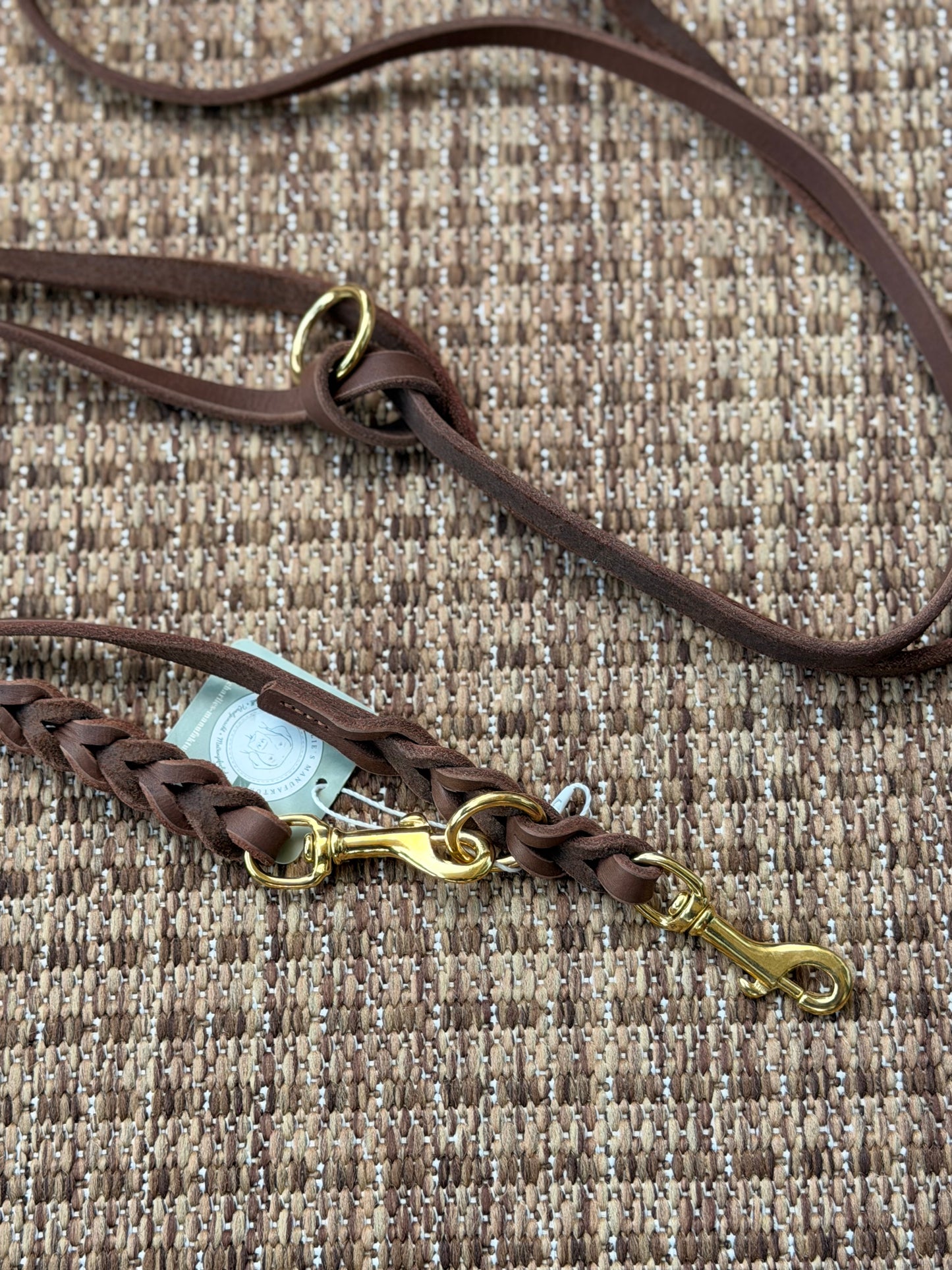Ready to Ship | Fettlederleine Braun