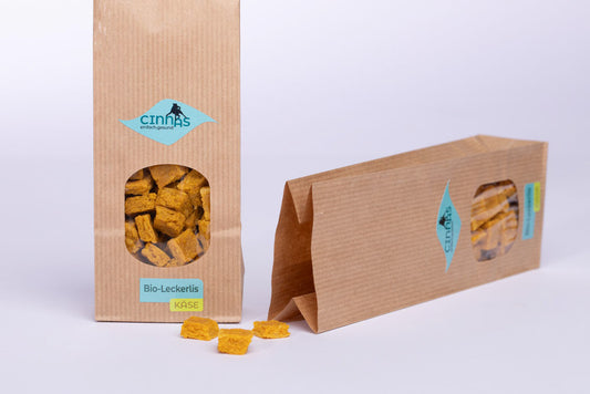 Cinnas Bio-Leckerlis Käse