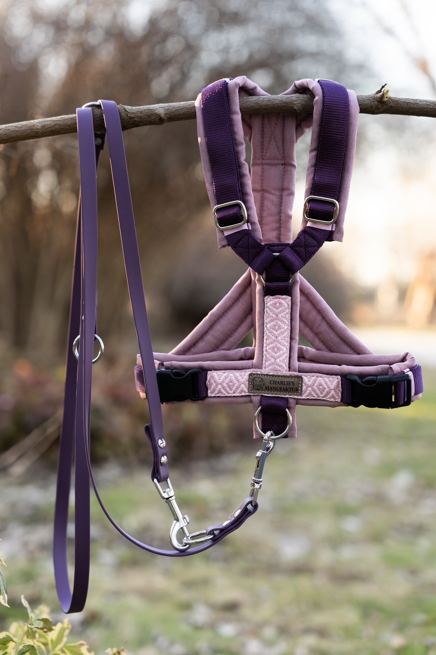 BOHO Geschirr Rose/Aubergine