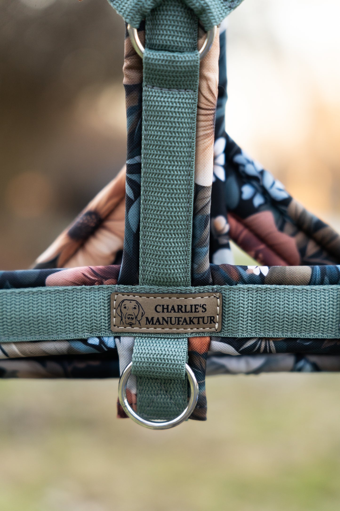 Y-Geschirr Indigo Flowers