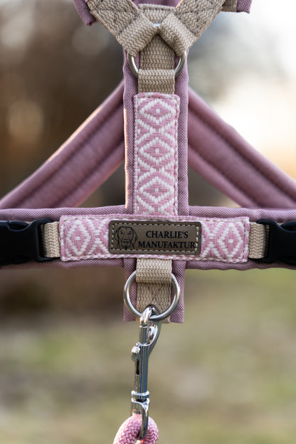 Y-Geschirr BOHO Rose