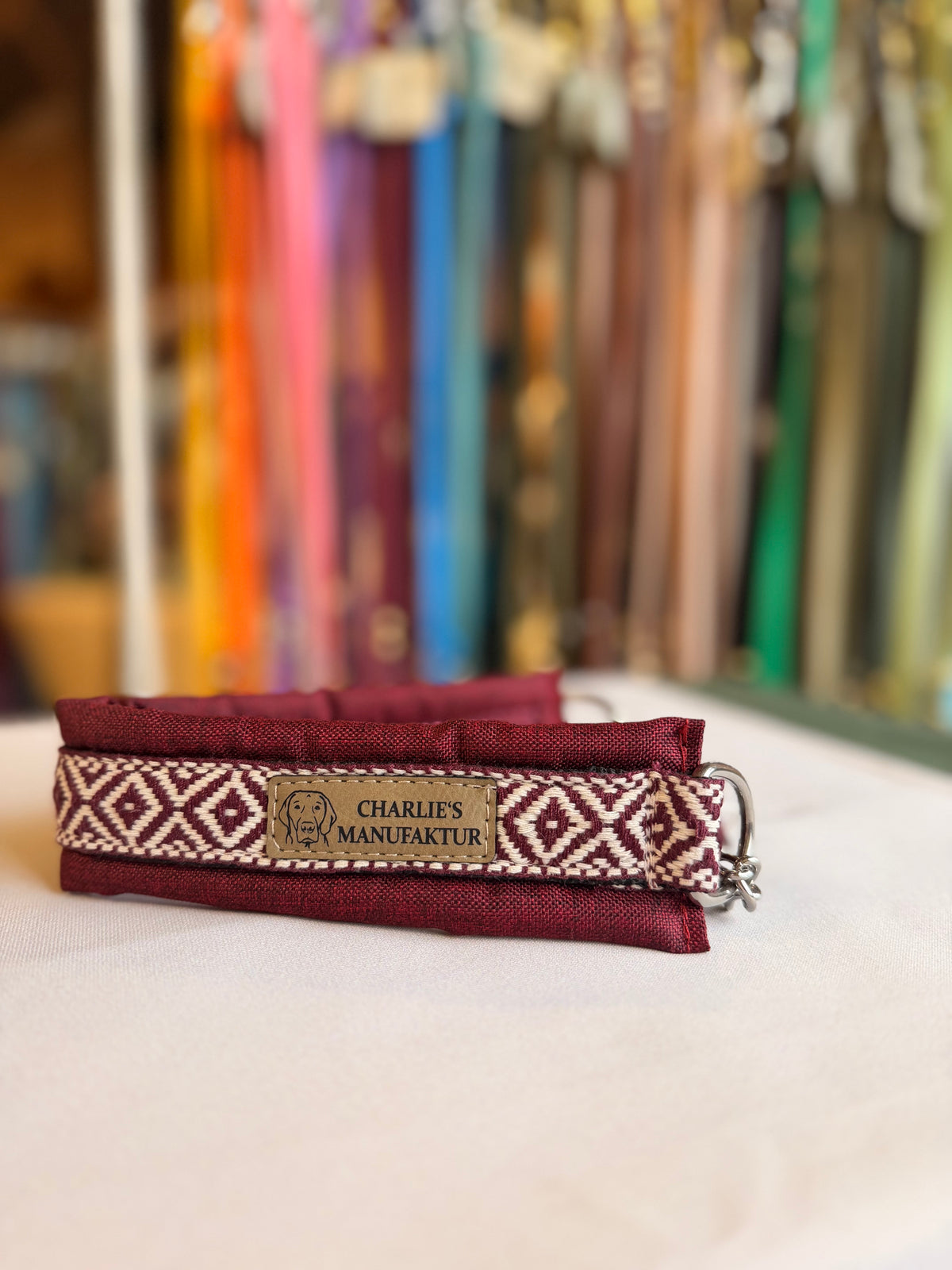 BOHO Halsband Bordeaux