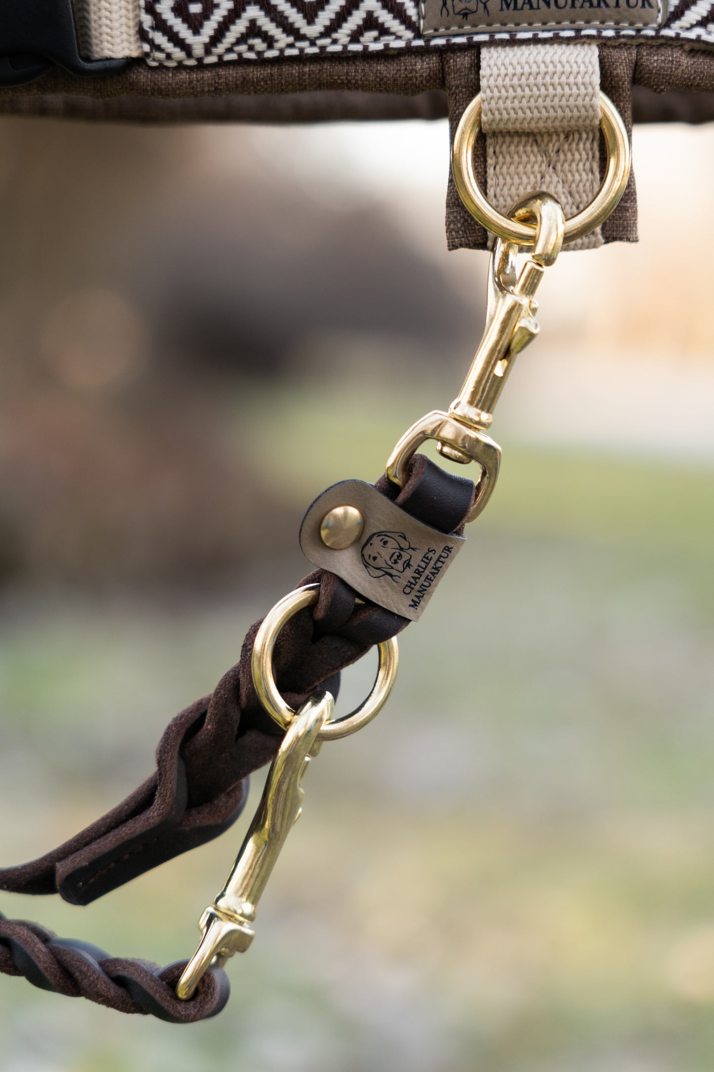 BOHO Geschirr Brown