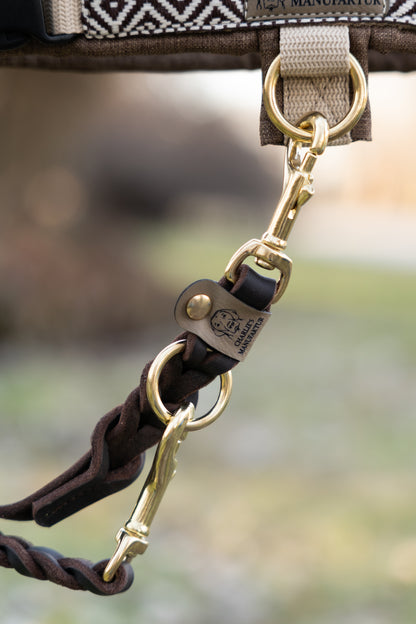 BOHO Geschirr Brown