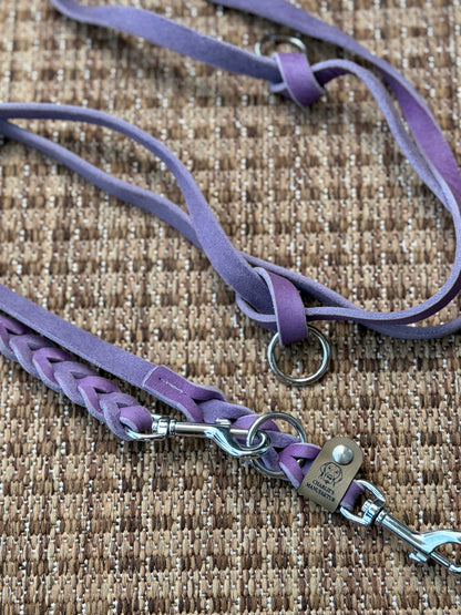 Ready to Ship | Fettlederleine Amethyst
