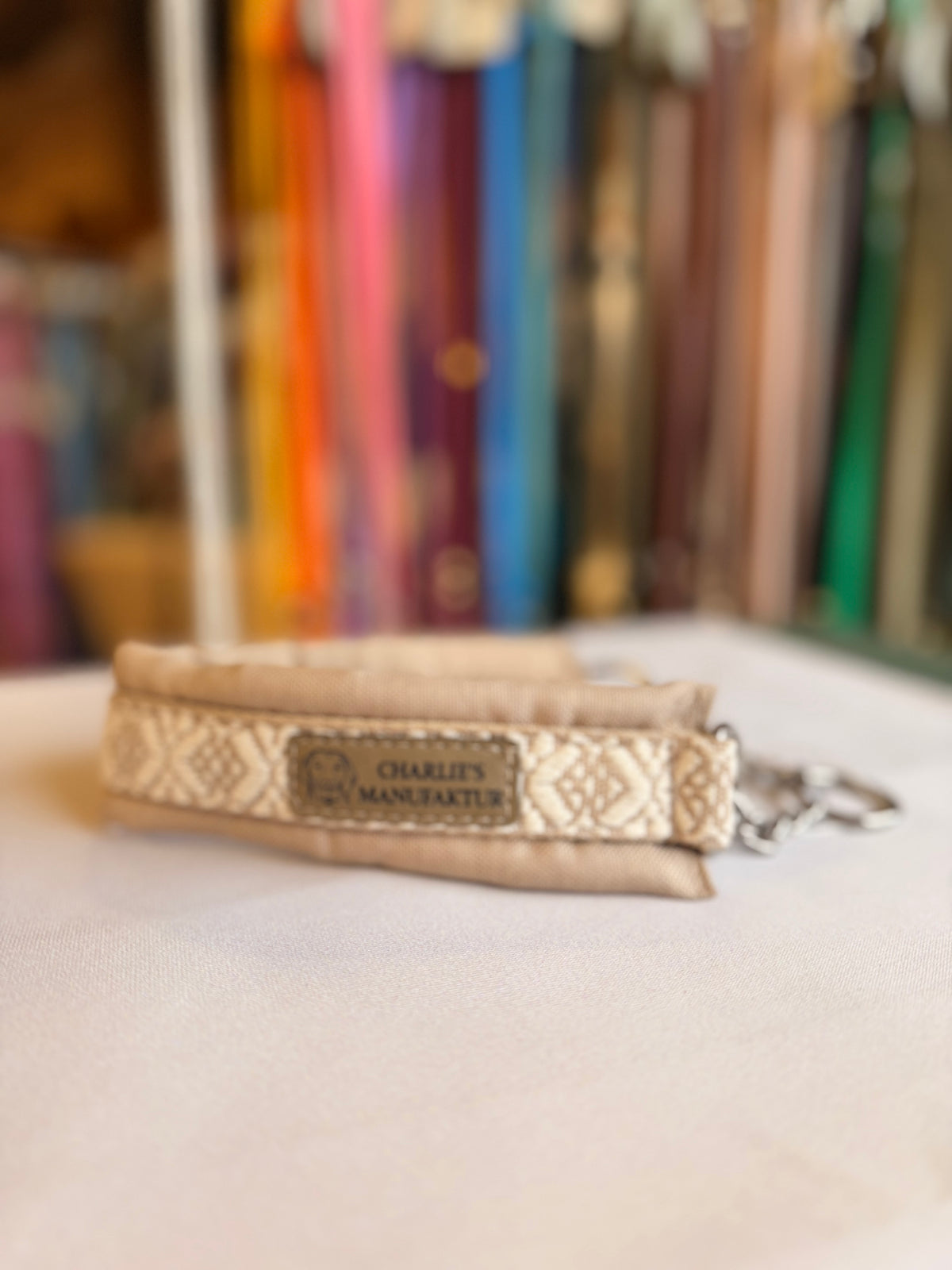 BOHO Halsband Beige