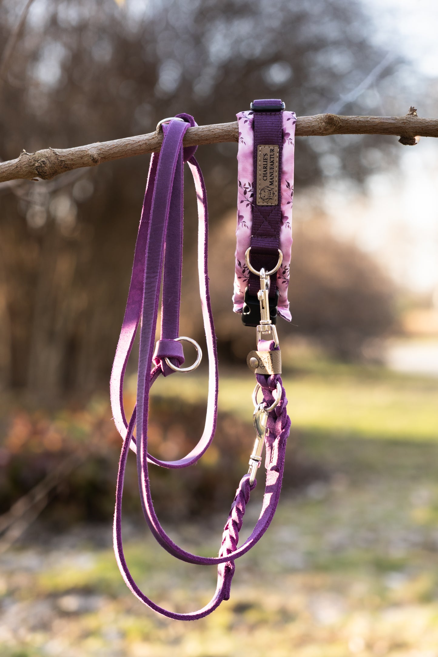 Halsband Violet Bloom