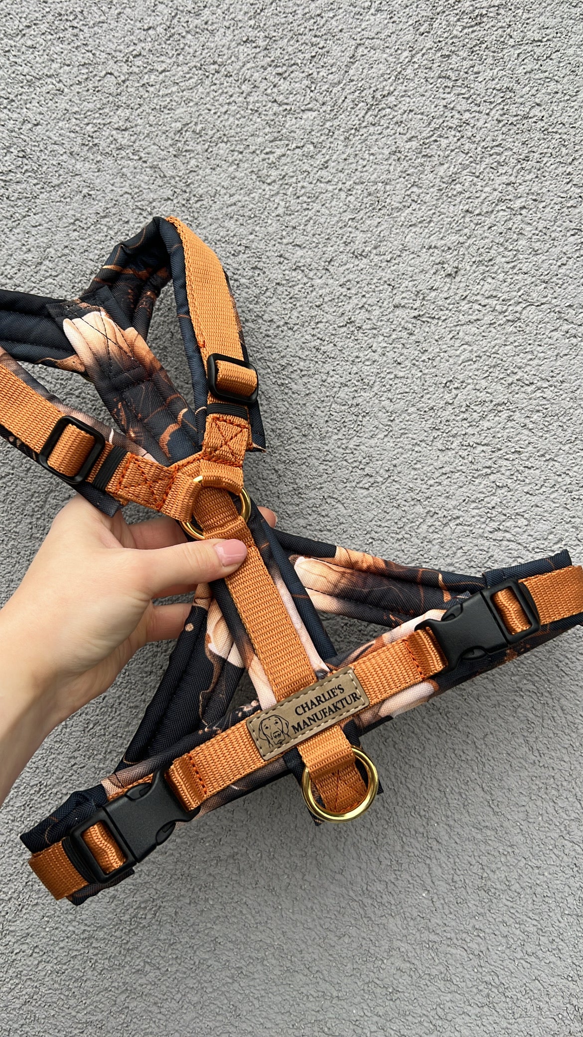 Y-Geschirr Marble Night