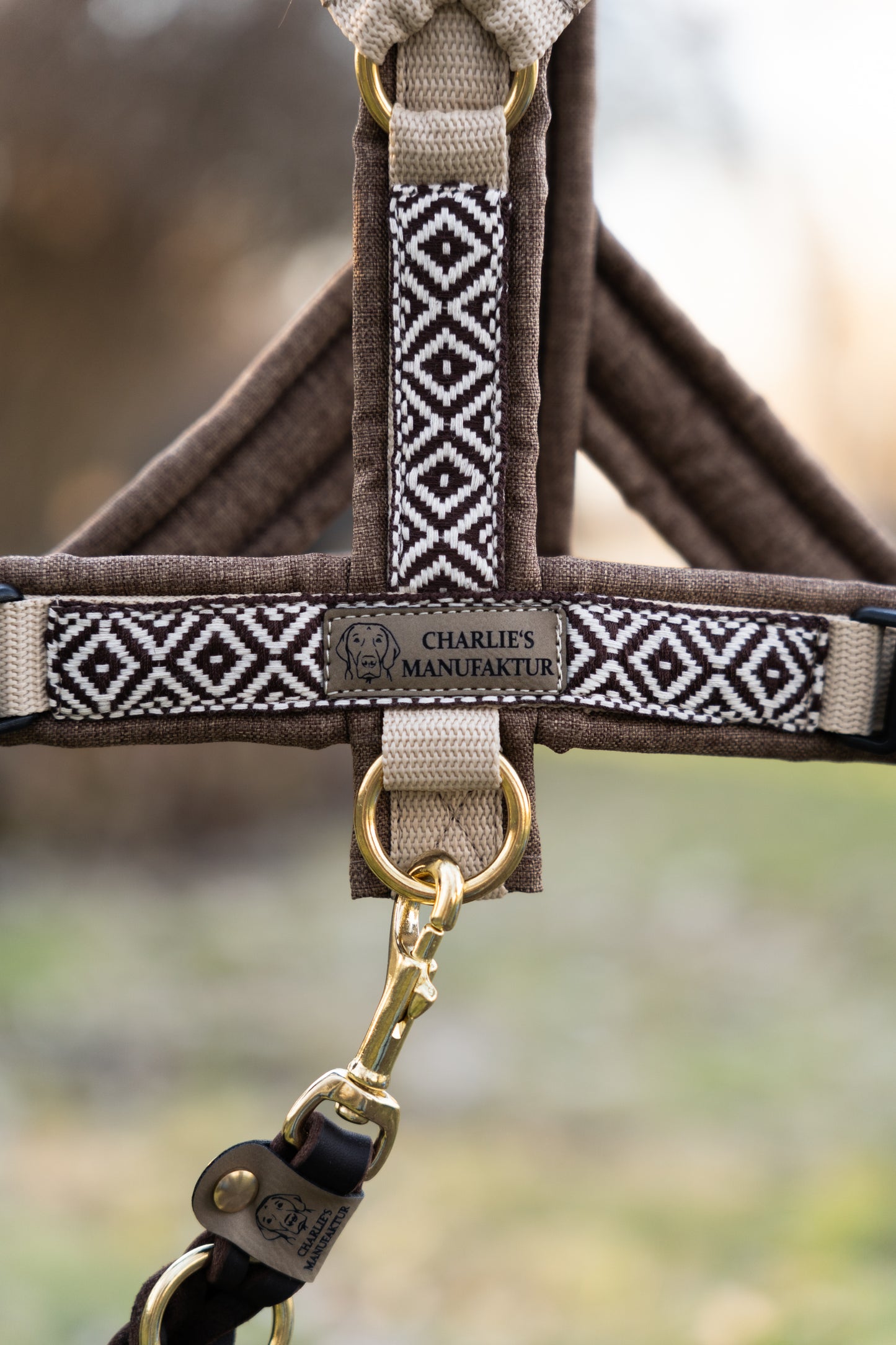 Y-Geschirr BOHO Brown