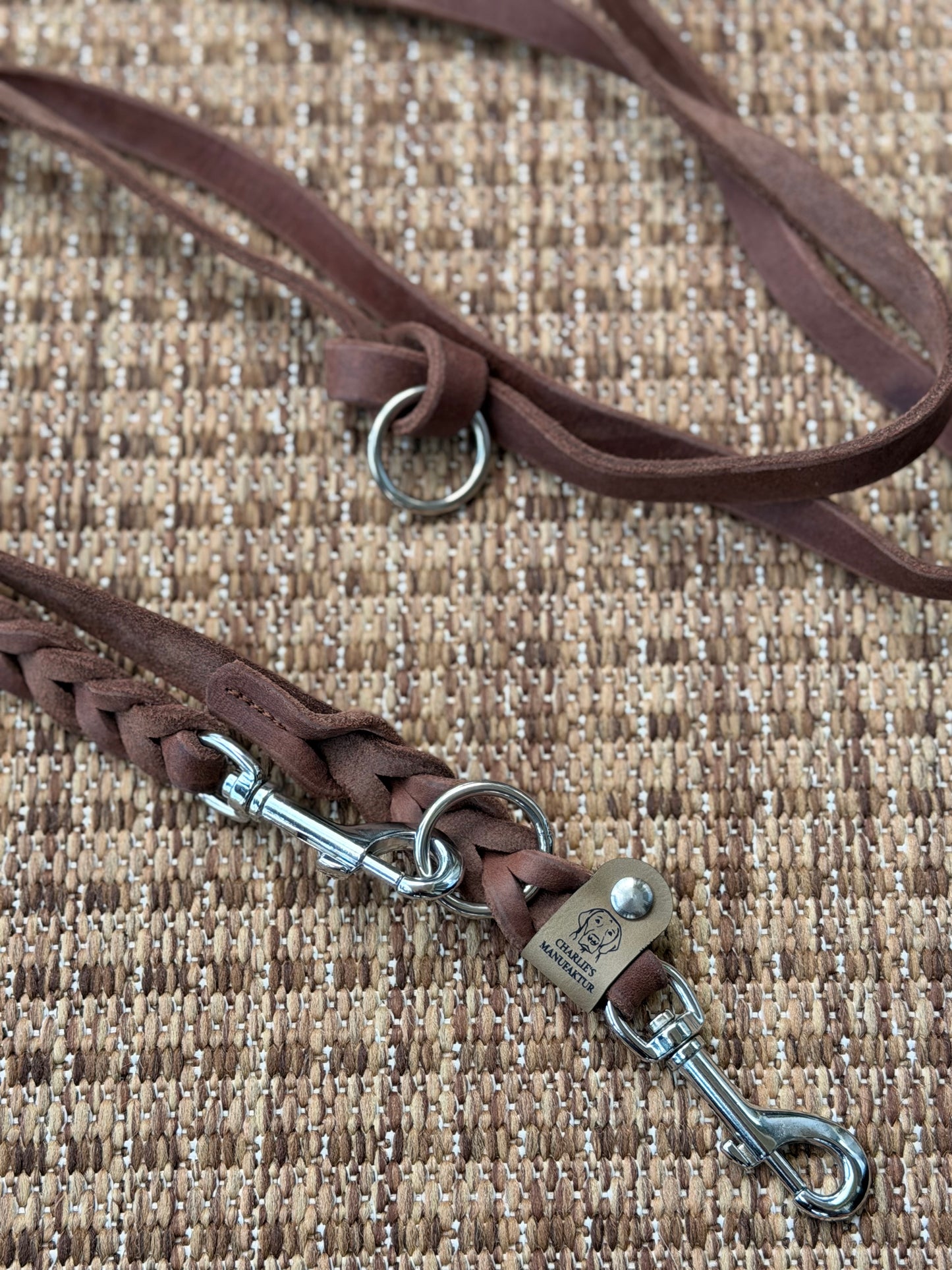Ready to Ship | Fettlederleine Braun