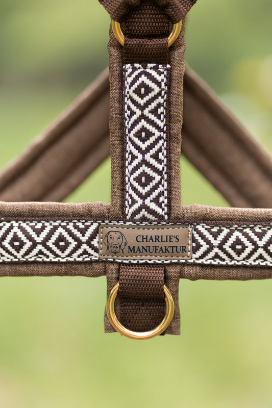 BOHO Geschirr Brown