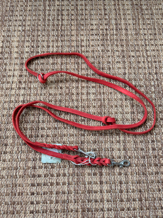 Ready to Ship | Fettlederleine Rot